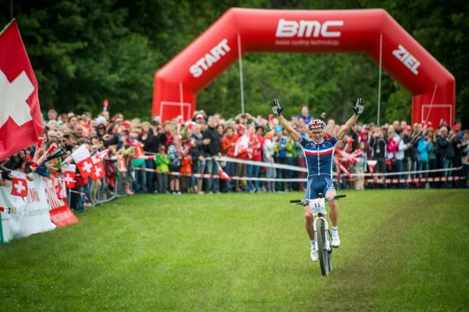 French national champion and four time men's cross country World Champion Julien Absalon (BMC Racing) has had a strong season in 2013 with a number of second places and a European and national championship and will hope he can cap off a stellar season with the UCI MTB World Championship title.