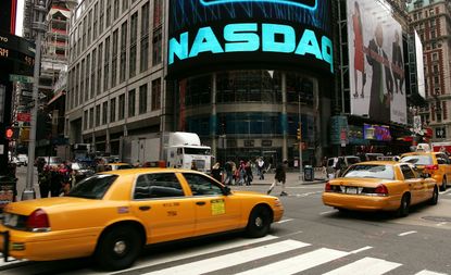 The NASDAQ logo