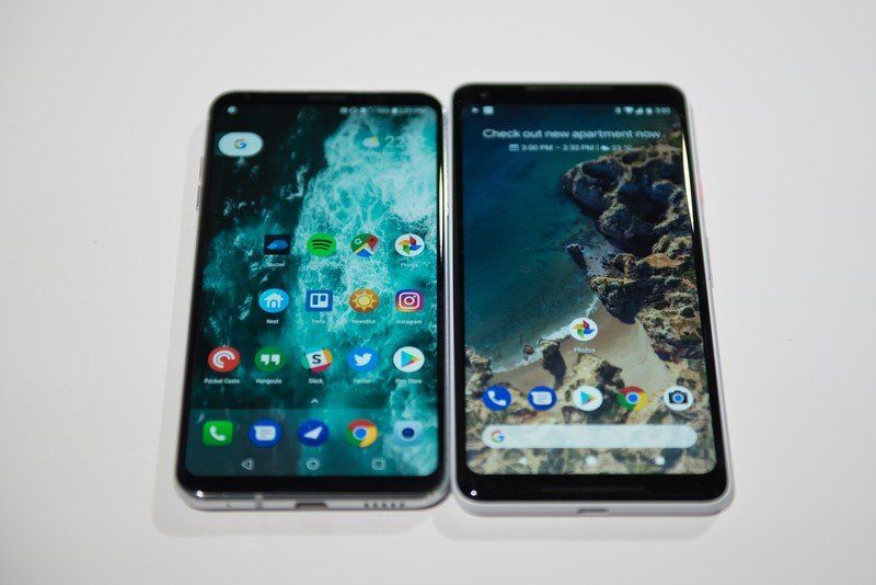 Google Pixel 2 XL vs. LG V30: The perfect pair for right now | Android ...