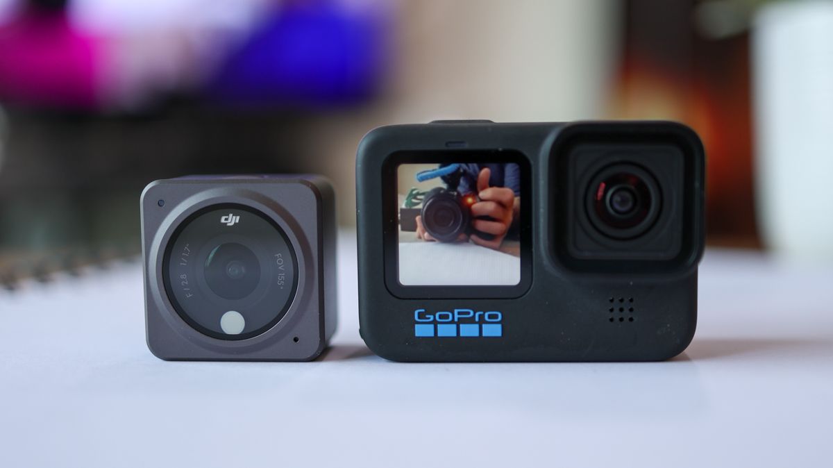 DJI Action 2 vs HERO 10 Black: today's top action cameras compared