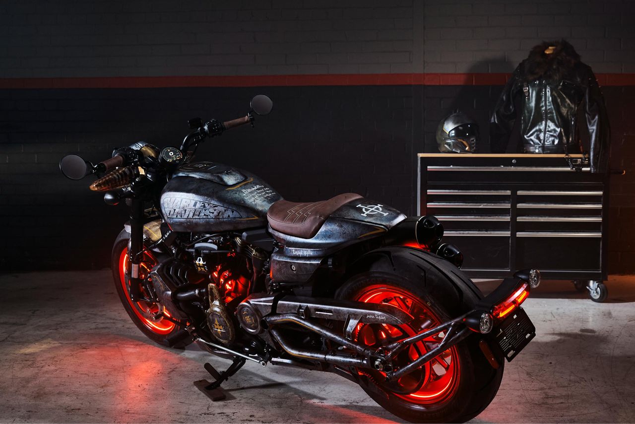 The Doom themed collaboration between Harley Davidson and Bethesda