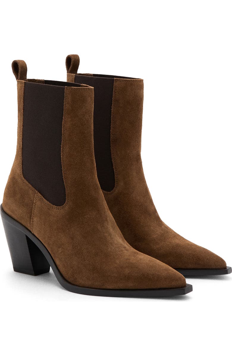 Suede Ankle Boot