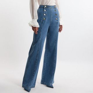 Karen Millen Denim Trousers