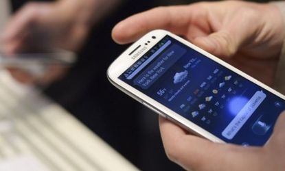 The Samsung Galaxy S III features a Siri-like voice control that allows users to simply shout "snooze" when their alarm goes off too early in the morning.