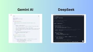 Gemini vs DeepSeek screenshot