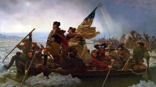 Inside History of War magazine issue 104 Washington Crossing the Delaware Painting by Emanuel Leutze