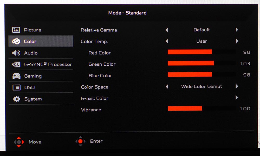 Acer Predator XB273U F5
