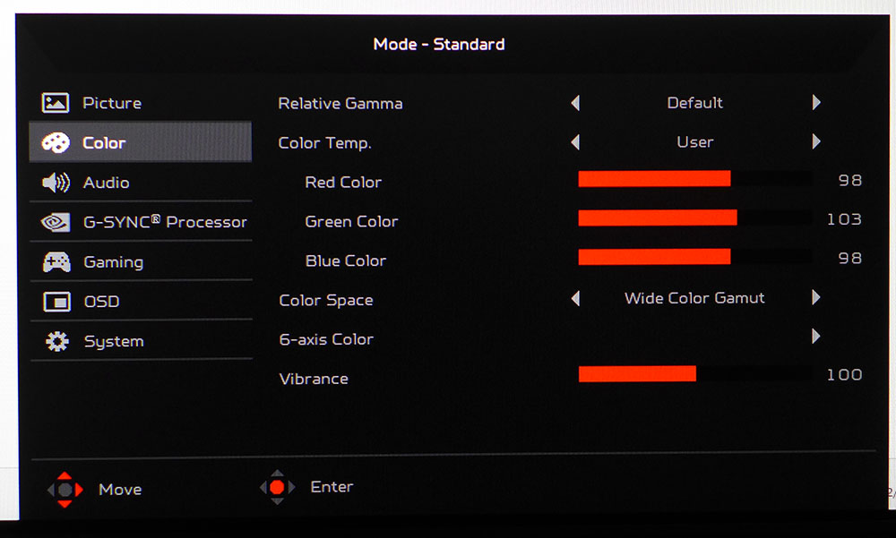 Acer Predator XB273U F5