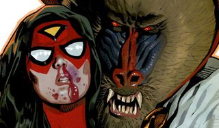 Mandrill and Spider-Woman Marvel Comics