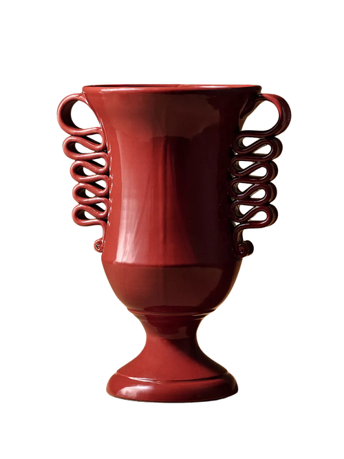Italian Loop Handle Vase