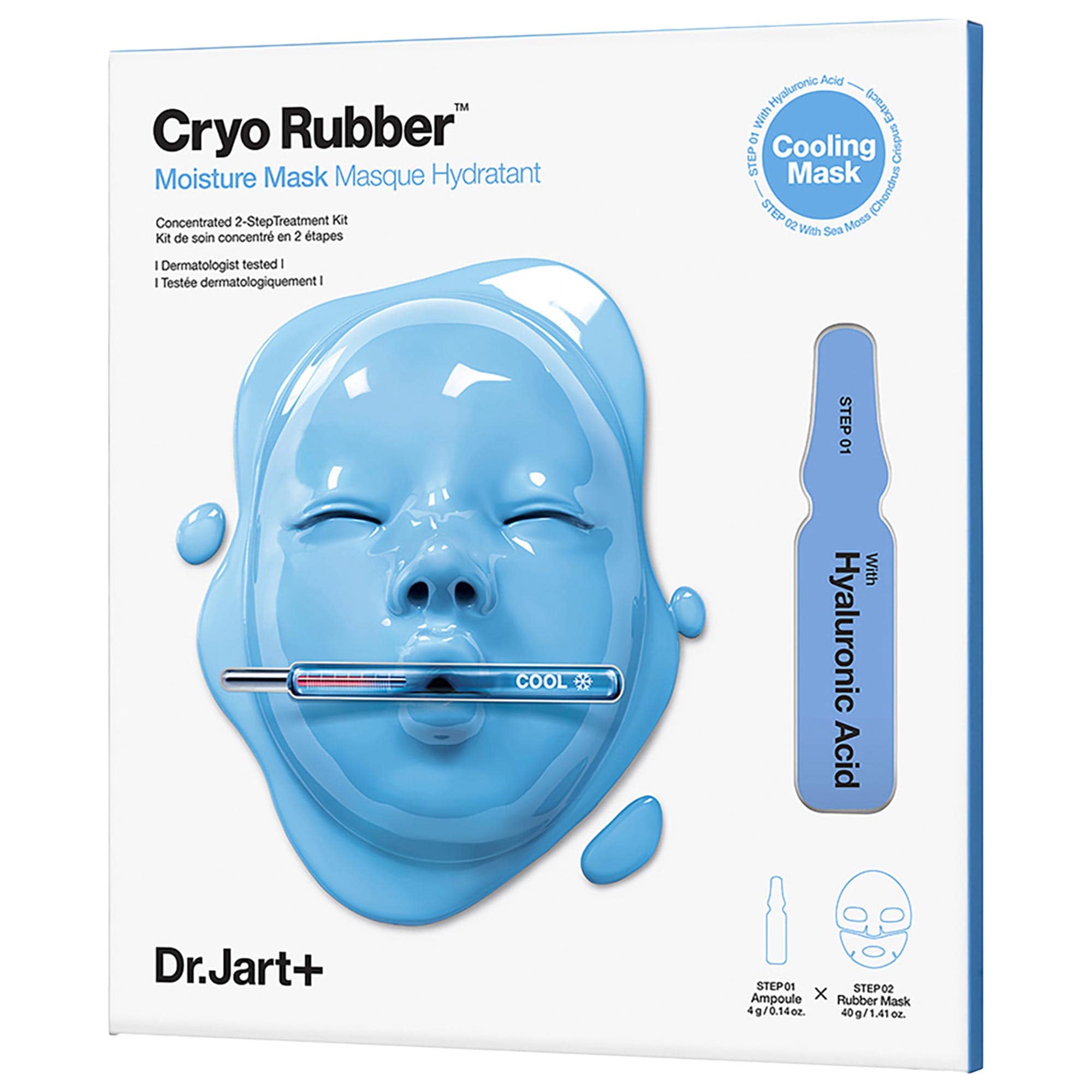Cryo Rubber&amp;trade; Face Mask With Hyaluronic Acid