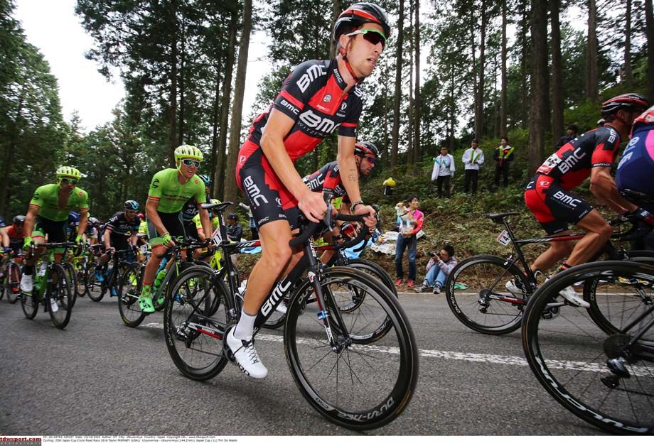 Taylor Phinney in the bunch