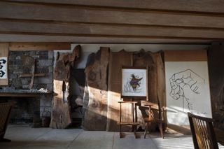 George Nakashima Woodworkers interior