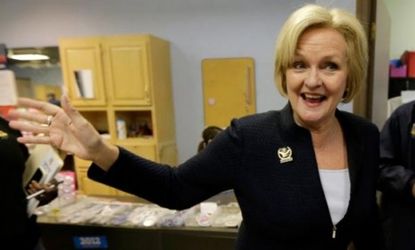 Sen. Claire McCaskill began the year as one of the nation's most vulnerable Democrats. Then Republicans nominated Todd Akin...
