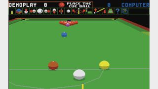Jimmy White’s Whirlwind Snooker on the Amiga 500