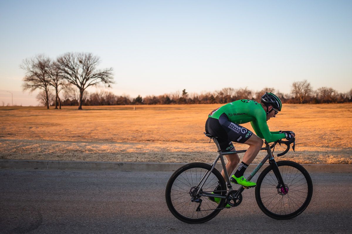 Gage Hecht (Alpha Bicycle Co./Groove Subaru) on a tear
