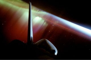 Southern Lights captured by the crew aboard the Space Shuttle Endeavor.