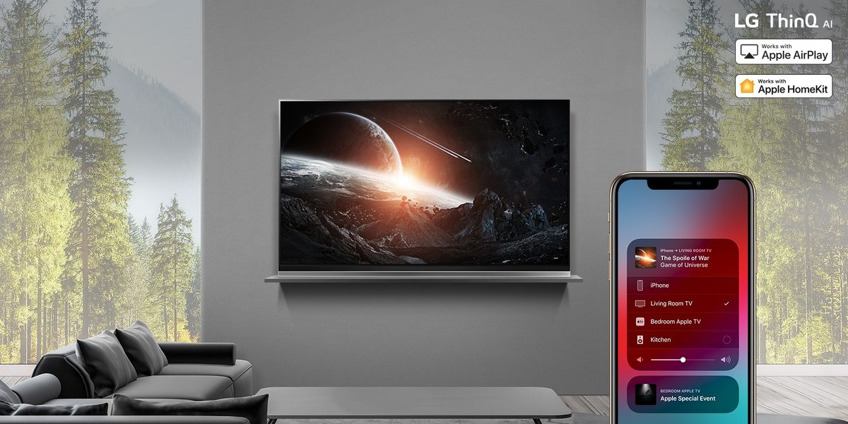 LG Smart TVs with AirPlay 2 and HomeKit 