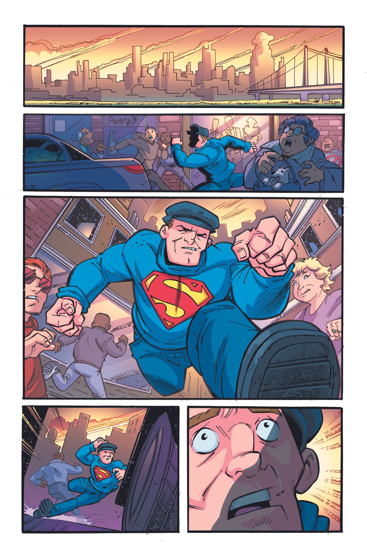 Art from Titans: Beast World: Metropolis #1
