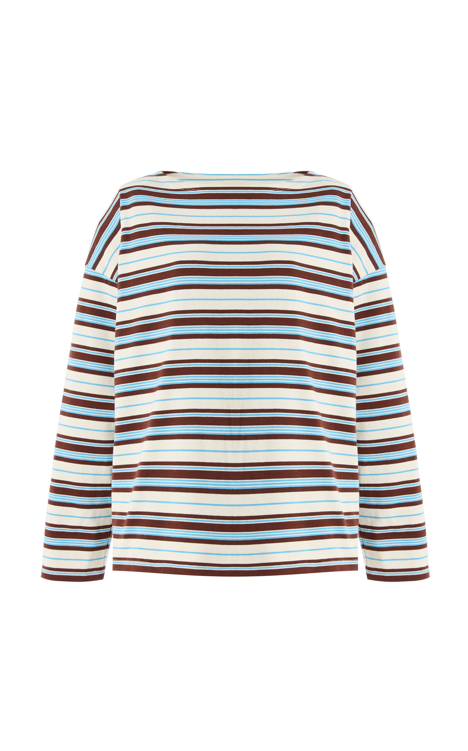 Nadine Striped Cotton Top