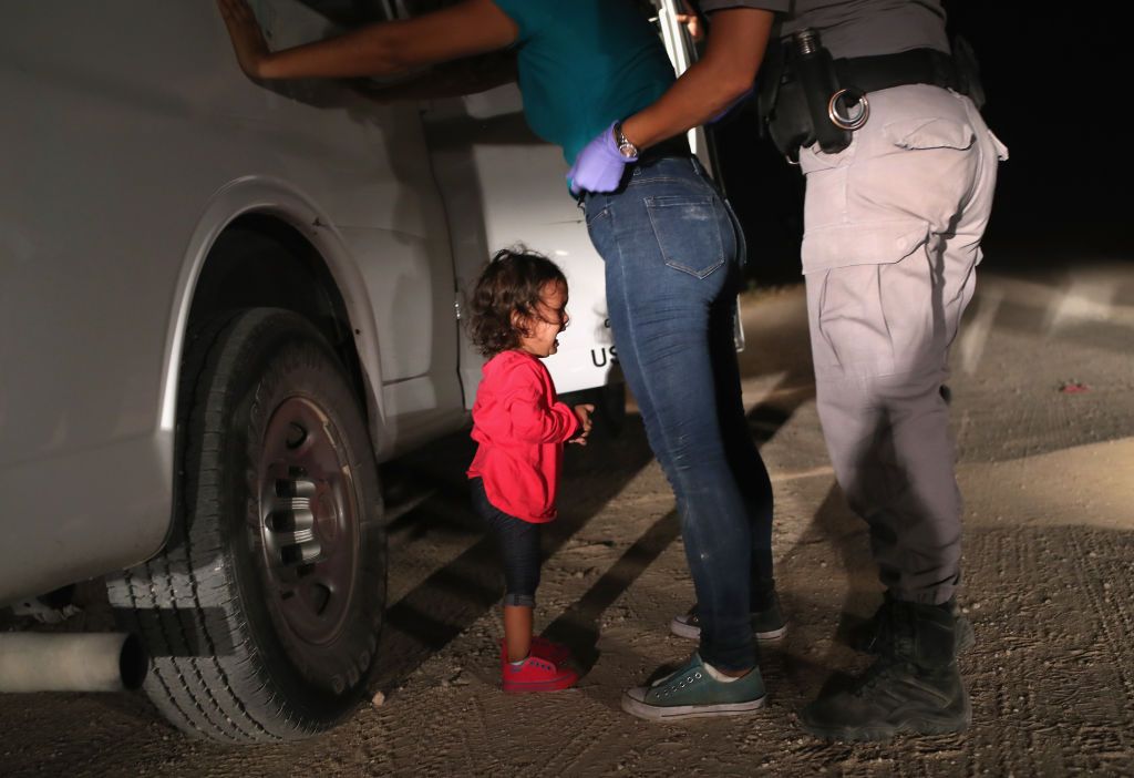 Migrant children.