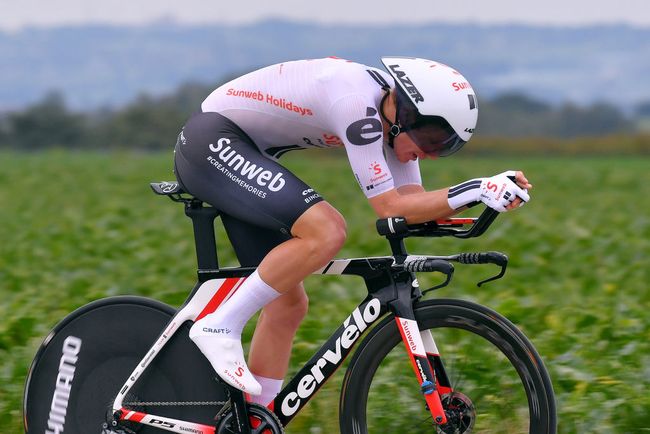 Kragh Andersen vince la cronometro del BinckBank Tour 2020 (Image credit: Getty Images)