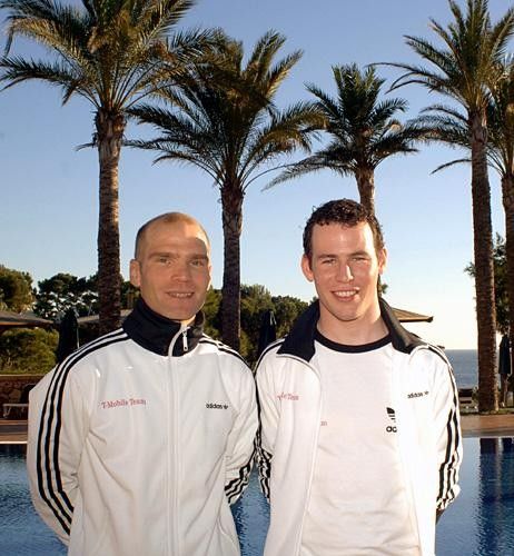 Two British riders Hammond and Cavendish
