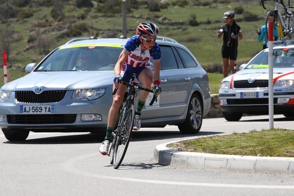 Kath Mattis (United States of America National Team) during her break.