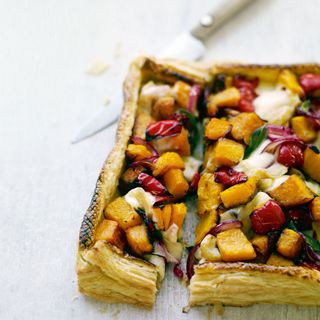 Squash, Sage and Taleggio Tart