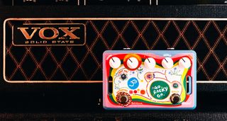 Aclam Go Rocky Go: a stompbox inspired by the Vox Conqueror, the solid-state amp used by the Beatles circa The White Album