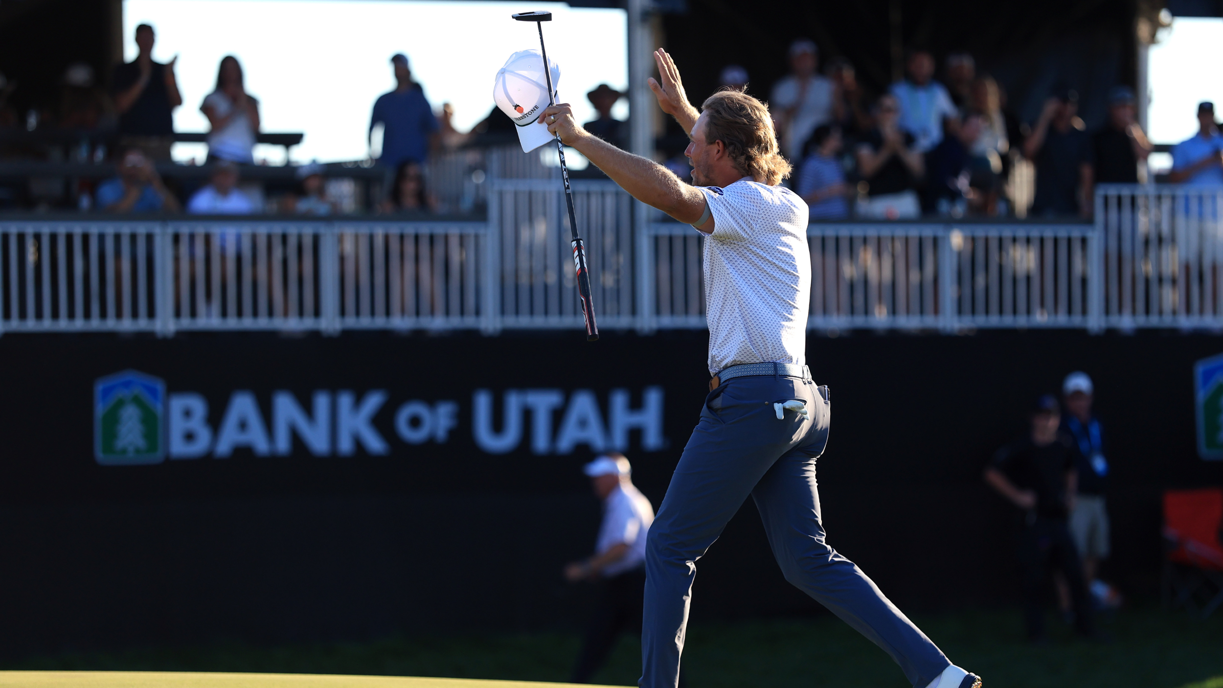 Austin Smotherman after winning the Bank Of Utah Championship