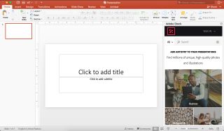 Adobe Stock's new plugin for PowerPoint