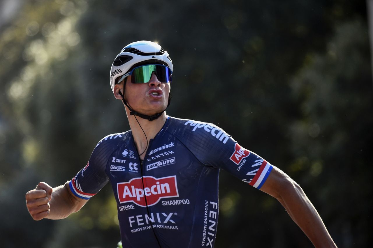 Settimana Internazionale Coppi e Bartali 2022 - 37th Edition - 4th stage Montecatini - Montecatini 158.7 km - 25/03/2022 - Mathieu Van Der Poel (NED - Alpecin - Fenix) - photo Tommaso Pelagalli/SprintCyclingAgency&Acirc;&copy;2022