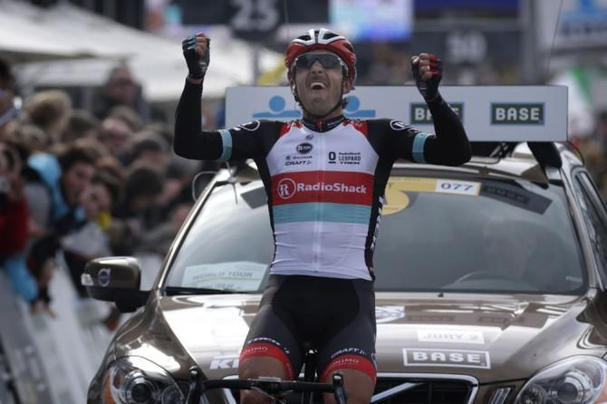 Fabian Cancellara (RadioShack Leopard) put on a show of strength to win the Tour of Flanders for the second time in his storied career.