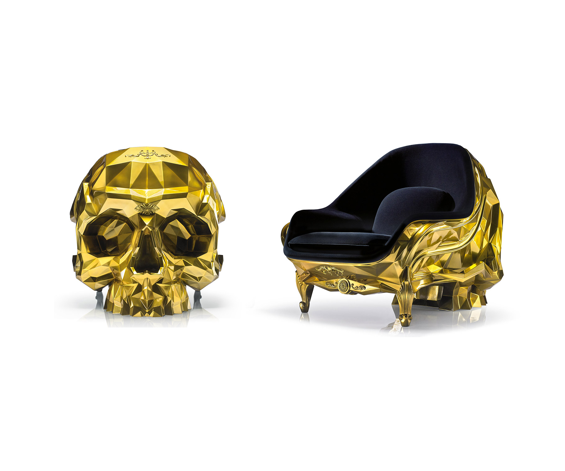 Skull armchair online