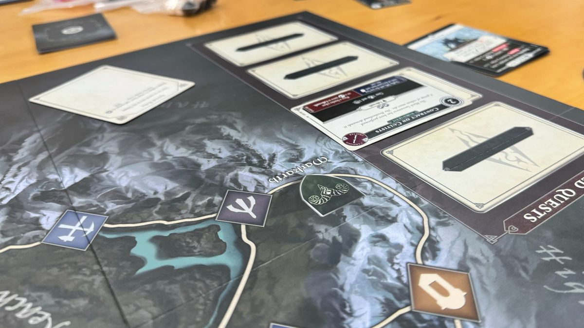 The Elder Scrolls: Skyrim - Adventure Board Game review: "It can really ...