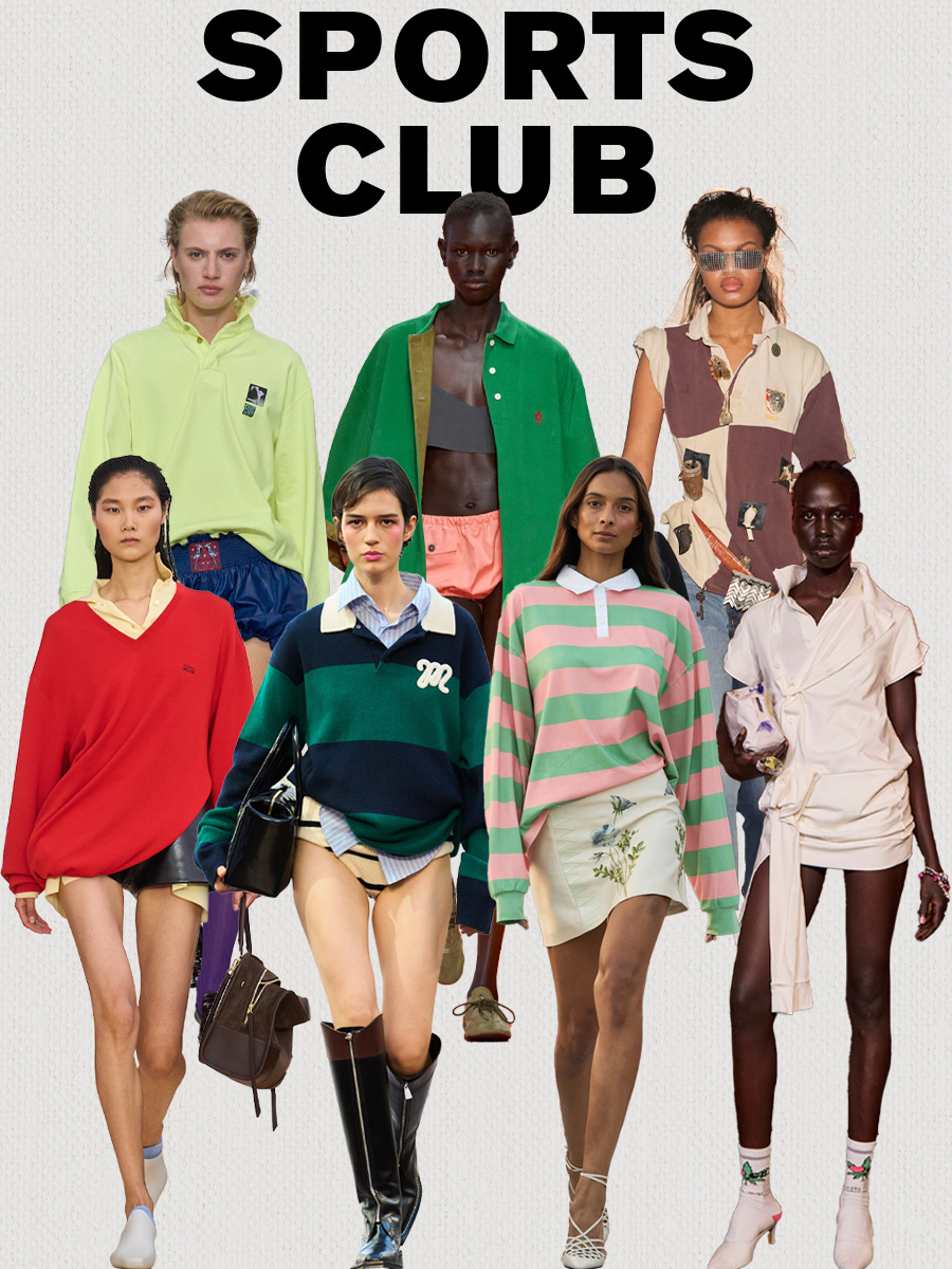 Collage of SS26 models