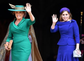 Princess Beatrice and Sarah Ferguson