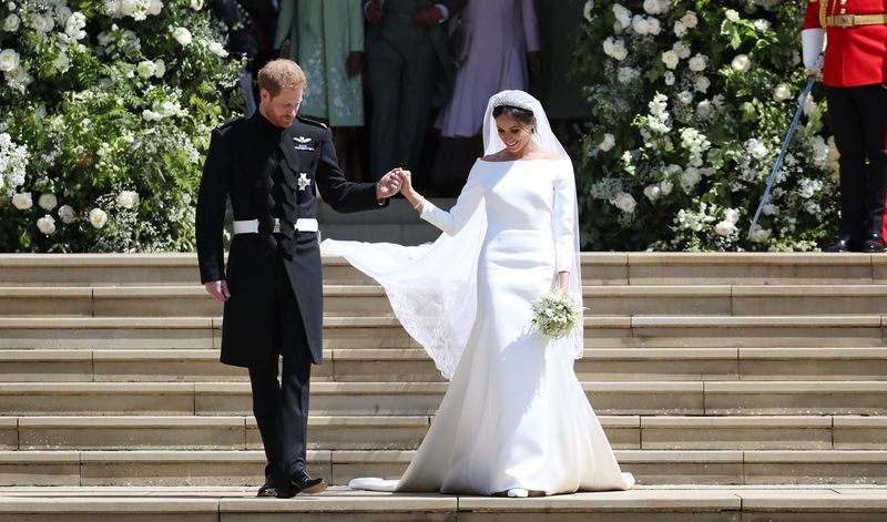 Meghan Markle Givenchy Wedding Dress