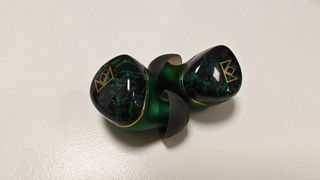 The Noble FoKus Rex5 and FoKus Amadeus IEMs.