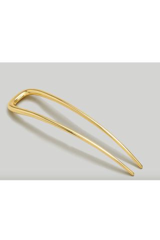 gold hair pin