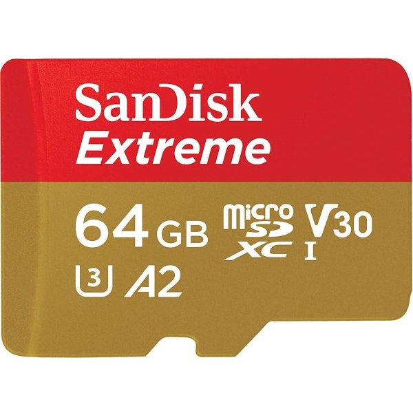 SanDisk Extreme 64GB A2 microSDXC