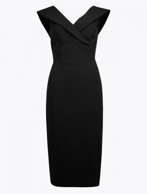 m&s black dress sale