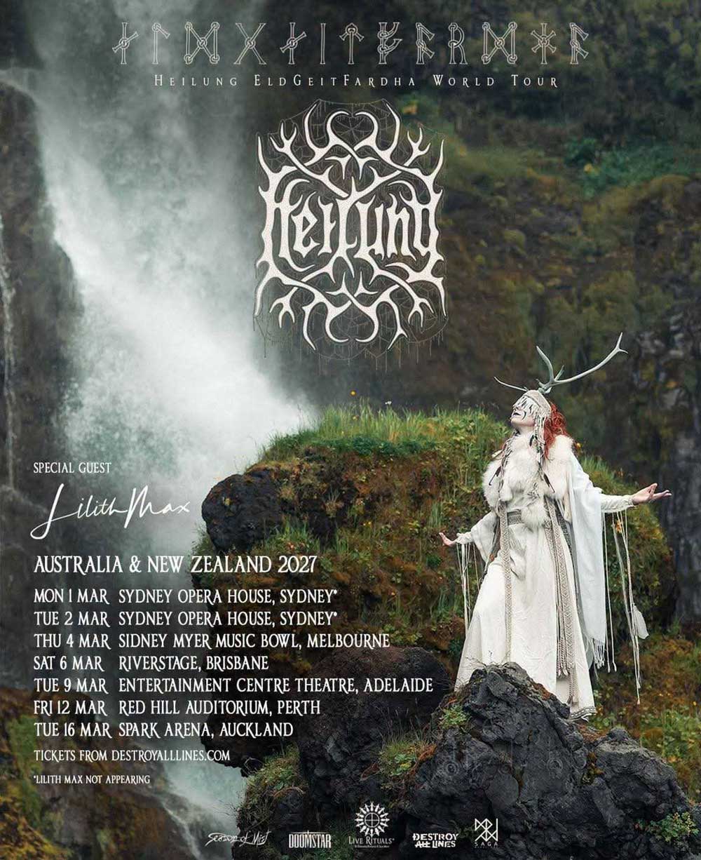 Heilung tour poster