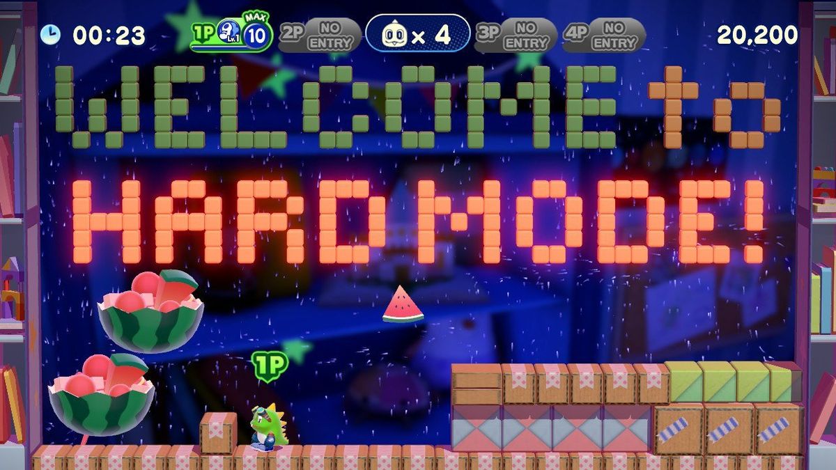 Bubble Bobble 4 Friendds Hard Mode Fruit