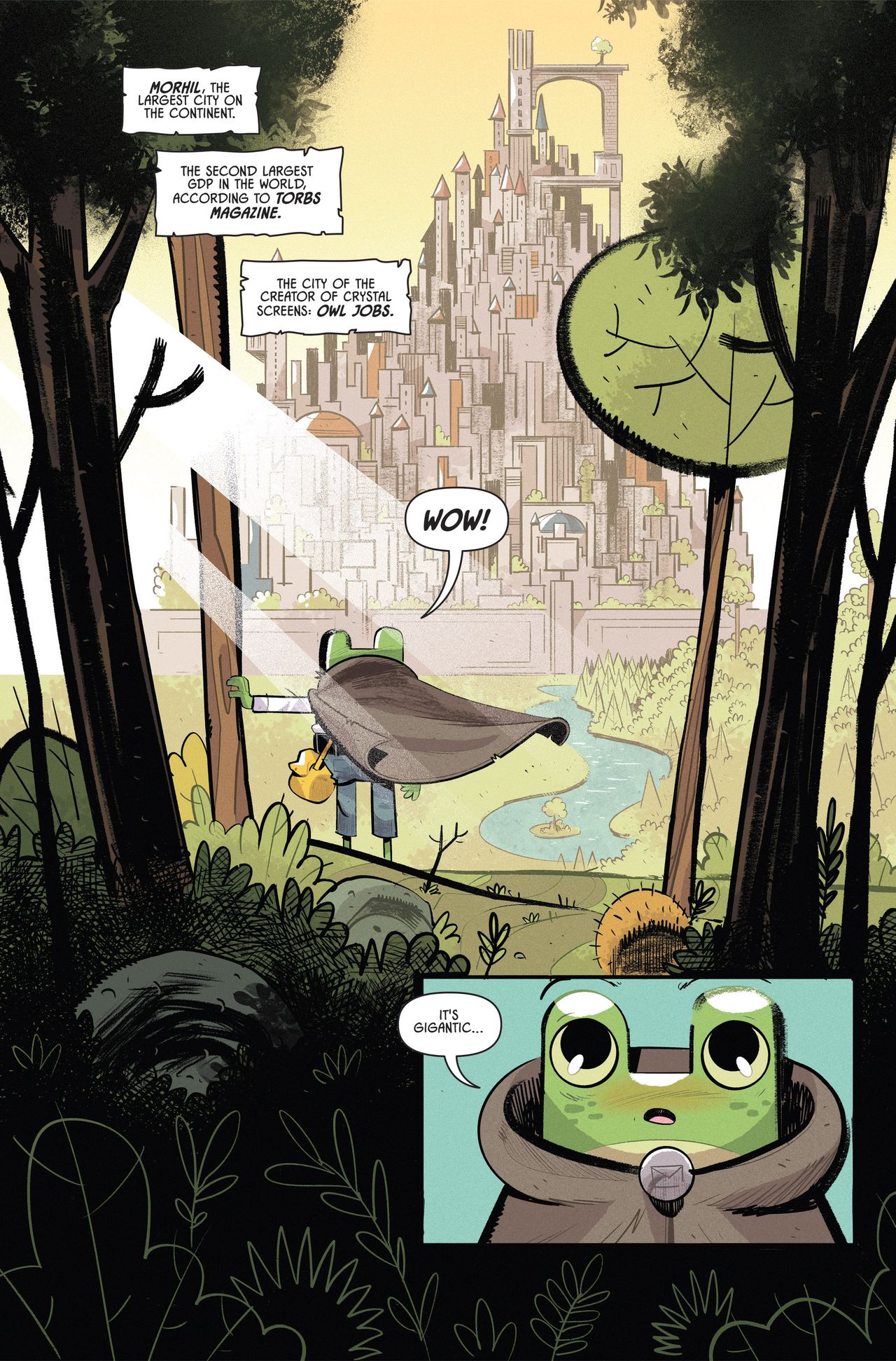 Art from Roderick and the City of Morhil #1