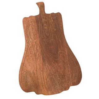 Wooden gourd shaped cheeseboard