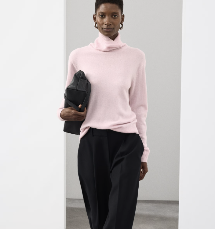 Autograph, Pure Cashmere Roll Neck Jumper