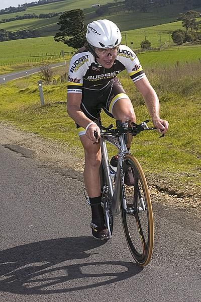 Peter Ladd (Budget Forklifts) from Victoria finished the time trial in 50th position and is 32nd on the GC after four stages.