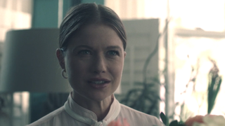 Genevieve Angelson as Mrs. Wheeler in The Handmaid's Tale